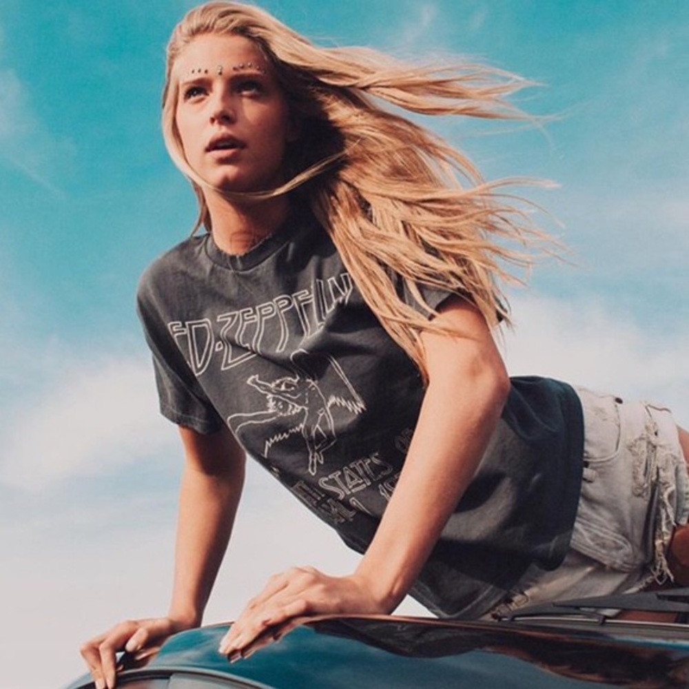 Brandy Melville Led Zeppelin Tee